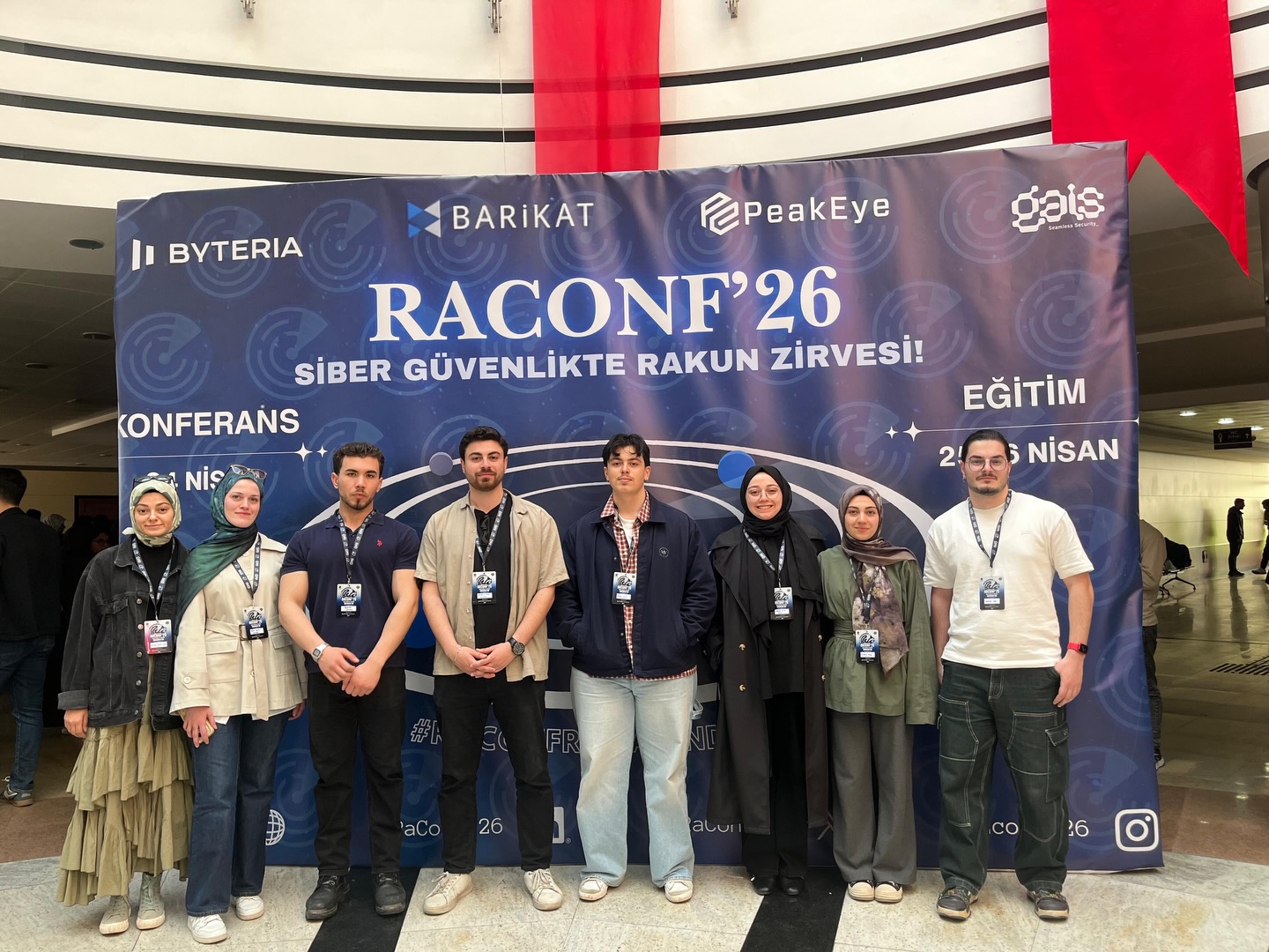 ETÜ BMT olarak Sakarya Üniversitesi’nde düzenlenen RACONF26 etkinliğine katıldık 🚀