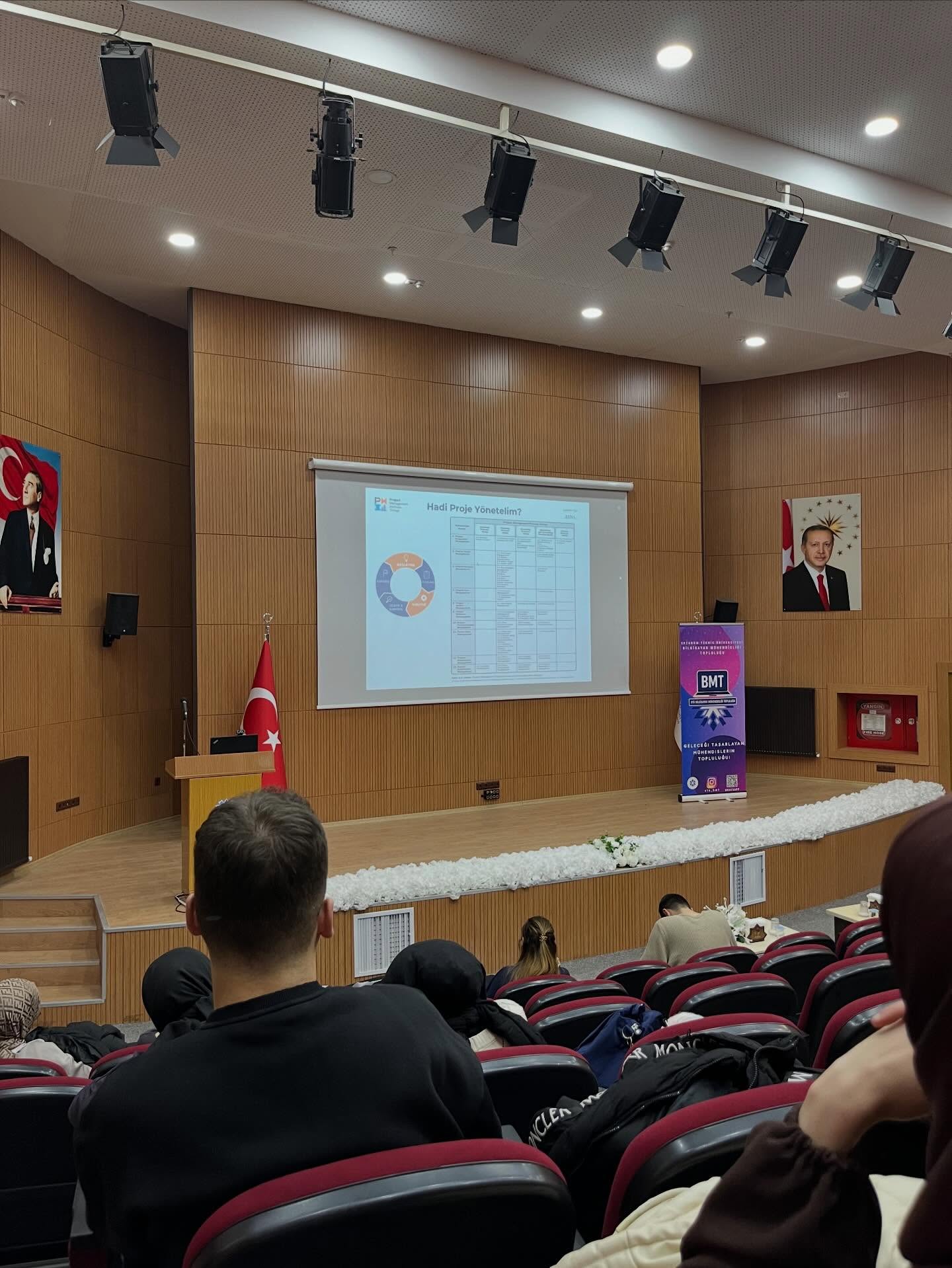 BMT Kulübü olarak düzenlediğimiz konferansımızı başarıyla tamamladık. - görsel 5