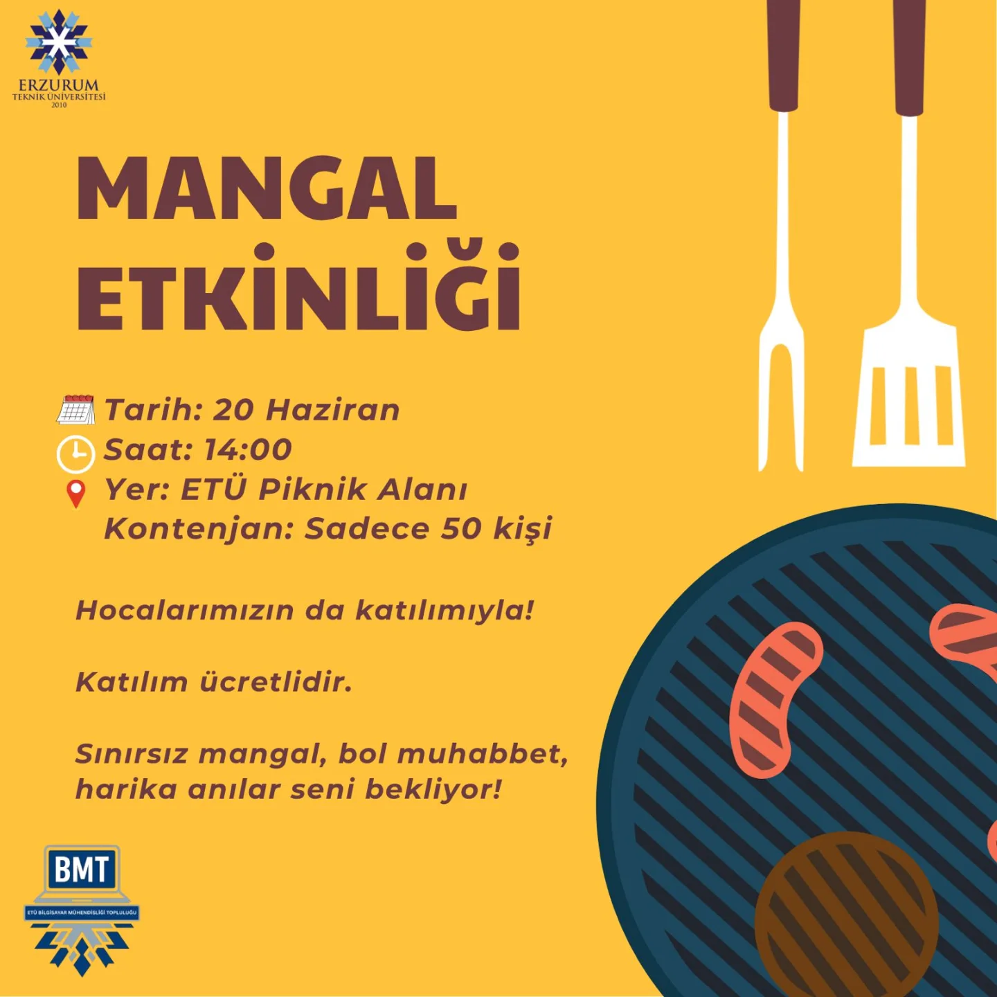 BMT Mangal Etkinliği