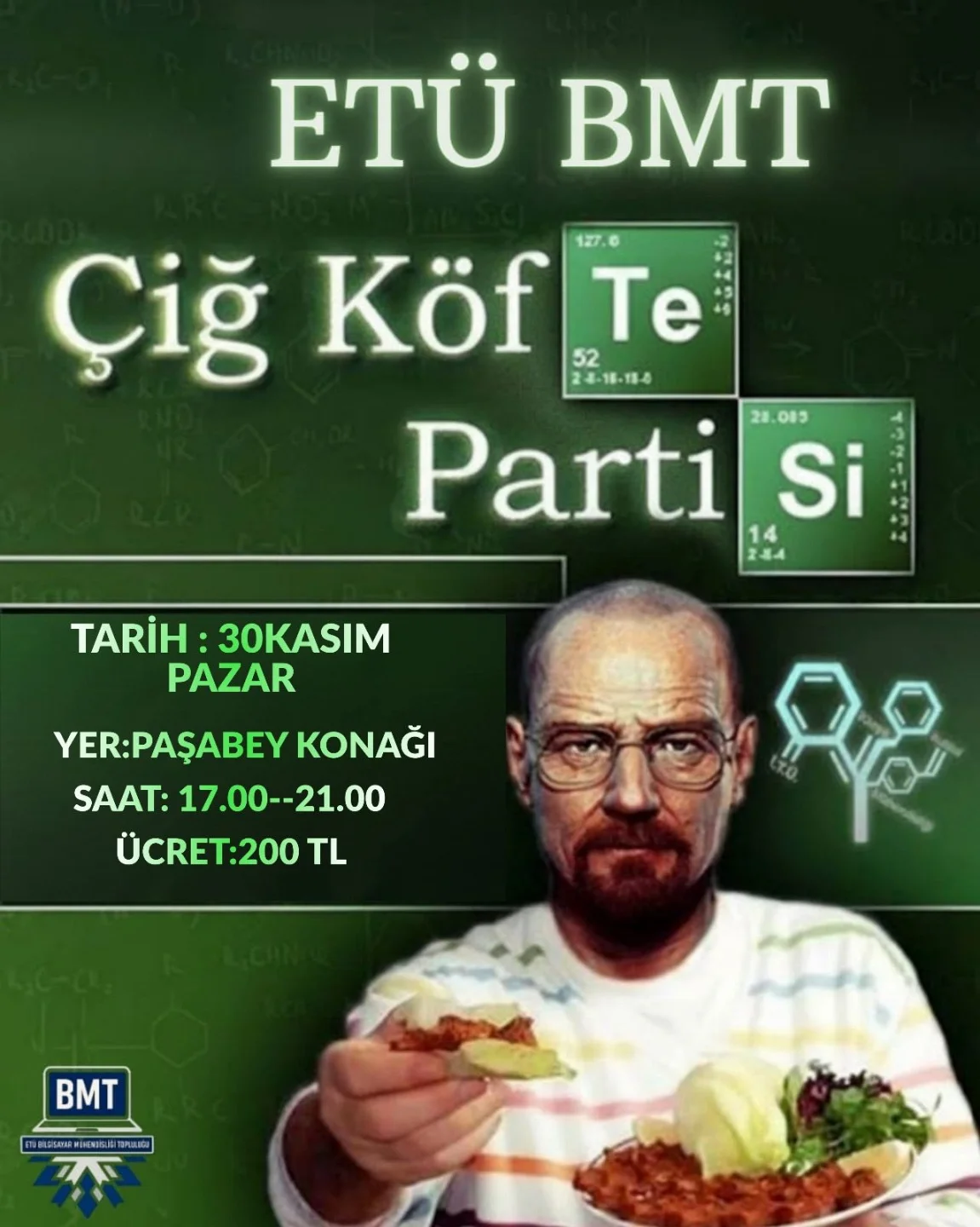 ETÜ BMT Çiğköfte Gecesi!