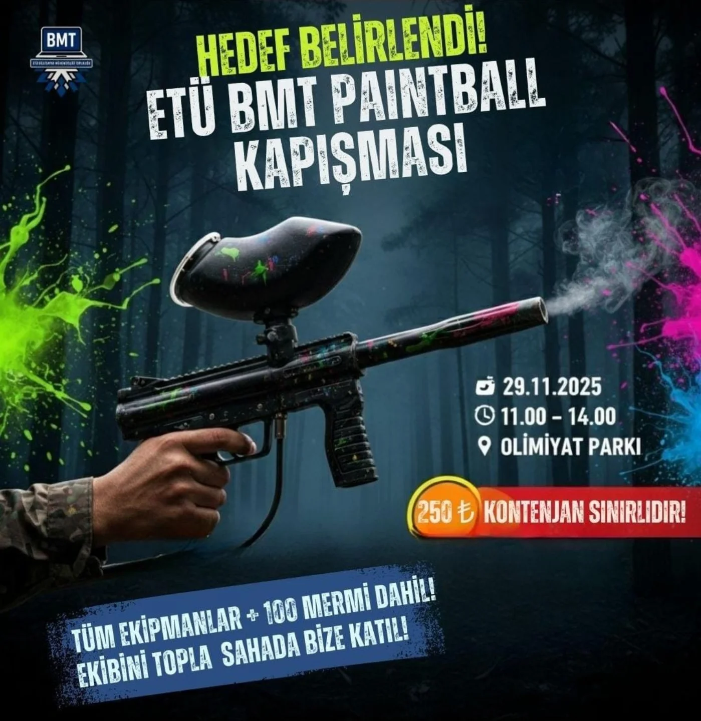 ETÜ BMT Paintball Kapışması!