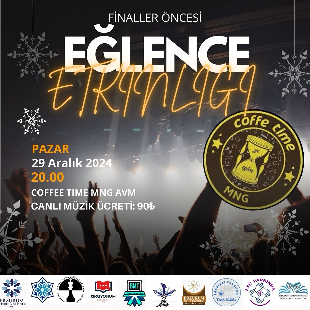 Finaller Öncesi Eğlence Etkinliği